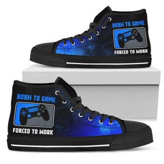 Born To Game High Top Shoes - Monsterry