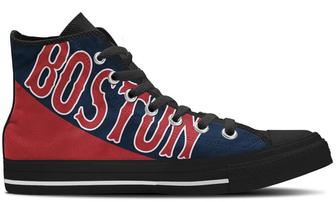 Boston Rs High Top Shoes Sneakers - Monsterry CA