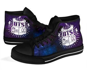 BTS Band Sneakers High Top Shoes Music Fan High Top Shoes | Favorety CA