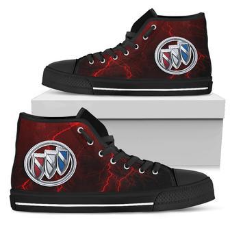 Buick Thunder High Top Shoes Red | Favorety UK