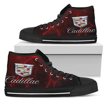 Cadillac Thunder High Top Shoes Red | Favorety AU