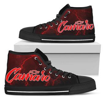 Camaro Thunder High Top Shoes Red | Favorety AU