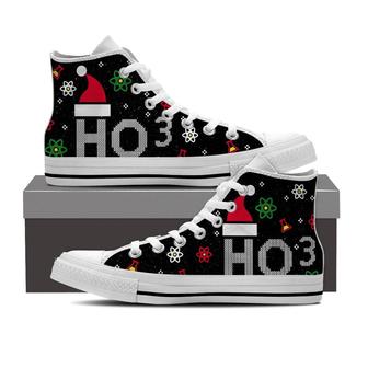 Chemistry Ugly Christmas High Top Shoes-Clearance - Monsterry DE