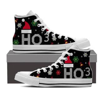 Chemistry Ugly Christmas High Top Shoes Sneakers - Monsterry AU