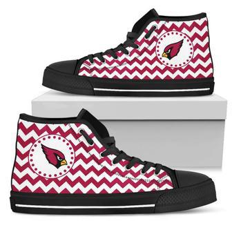 Chevron Broncos Arizona Cardinals High Top Shoes | Favorety UK