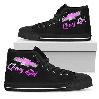 Chevy Girl High Top Shoes Pink - Monsterry CA