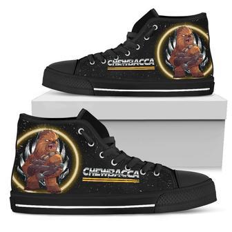 Chewbacca Sneakers High Top Shoes Fan | Favorety CA