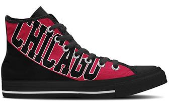 Chicago Bl High Top Shoes Sneakers - Monsterry CA