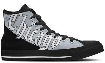 Chicago Ws High Top Shoes Sneakers - Monsterry AU