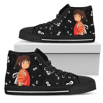 Chihiro Spirited Away Sneakers Ghibli High Top Shoes Fan High Top Shoes | Favorety DE