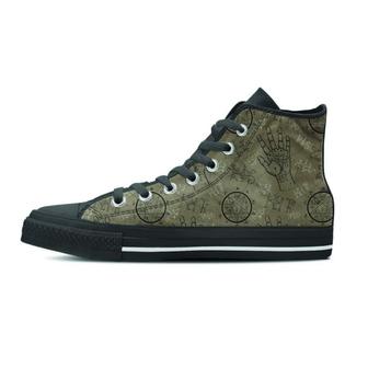 Chiromancy Gothic Witch Men's High Top Shoes - Monsterry DE