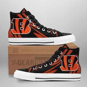 Cincinnati Bengals High Top Shoes Custom Sneakers | Favorety DE