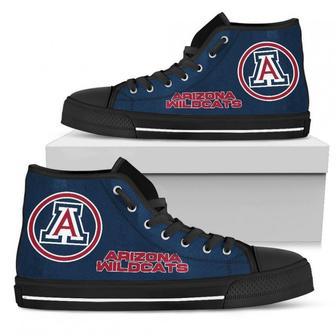 Circle Logo Arizona Wildcats High Top Shoes | Favorety