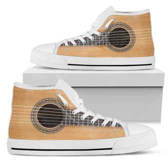 Classical Guitar High Top Shoes - Monsterry AU