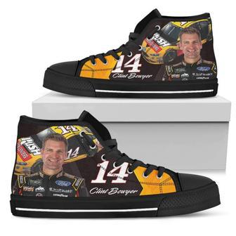 Clint Bowyer Nascar High Top Shoes | Favorety