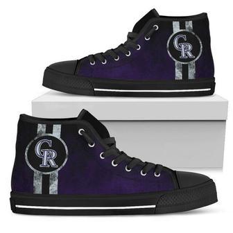 Colorado Rockies High Top Shoes | Favorety DE