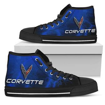 Corvette Thunder High Top Shoes Blue | Favorety UK