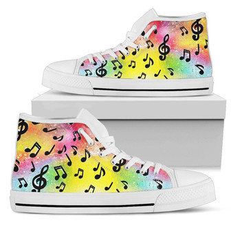 Cosmic Music High Top Shoes Sneakers - Monsterry