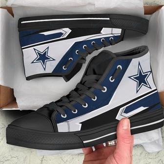 Dallas Cowboys High Top Shoes | Favorety