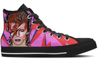 David Bowie High Top Shoes Sneakers | Favorety AU