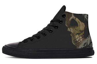 Death Smile High Top Shoes - Monsterry AU