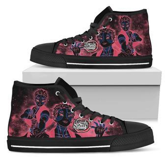 Demon Slayer Akaza Sneakers High Top Shoes Anime Fan High Top Shoes | Favorety AU