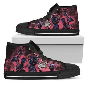 Demon Slayer Akaza Sneakers High Top Shoes Anime Fan High Top Shoes | Favorety DE