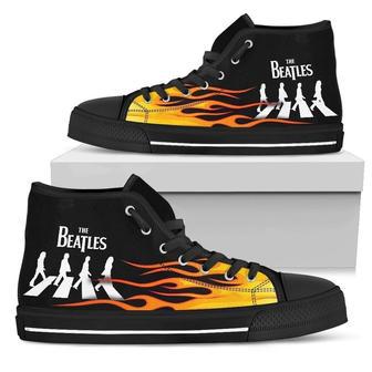 Demon Slayer Sneakers Tanjiro And Nezuko High Top Shoes Anime High Top Shoes | Favorety DE