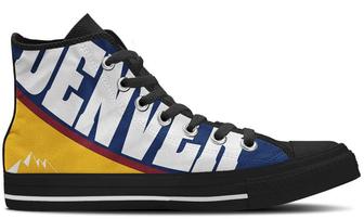 Denver Nu High Top Shoes Sneakers - Monsterry AU