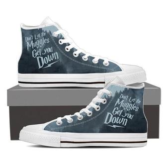 Don'T Let The Muggles Get You Down Hp High Top Shoes - Monsterry AU