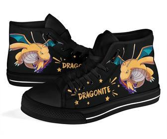 Dragonite Sneakers Pokemon High Top Shoes Gift Idea High Top Shoes | Favorety UK