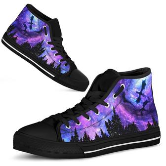 Dragons On The Sky High Top Shoes - Monsterry DE