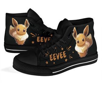 Eevee Sneakers Pokemon High Top Shoes Gift Idea High Top Shoes | Favorety DE