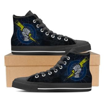 Electrician High Top Shoes Sneakers - Monsterry UK