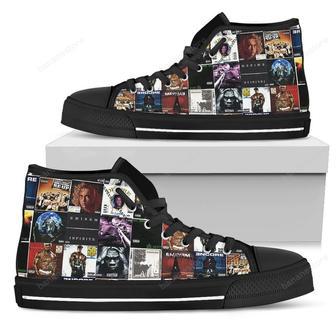 Eminem Shoes Popular Rapper High Top Shoes | Favorety CA