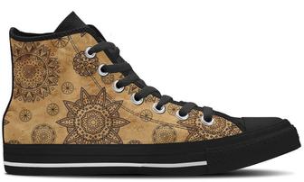 Ethnic Earth High Top Canvas Shoes - Monsterry AU