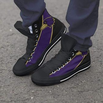 Fan Art Baltimore Canvas High Top Shoes - Monsterry CA