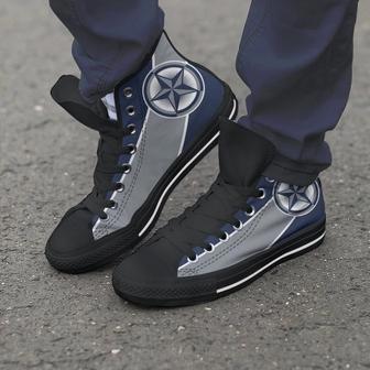 Fan Art Dallas Cowboys High Top Shoes | Favorety DE