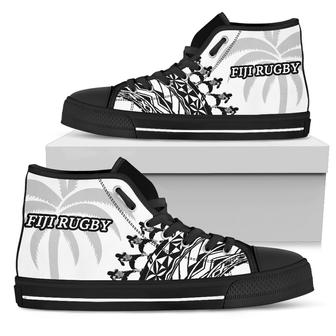 Fiji Rugby High Top Shoes Cibi Dance - Monsterry AU