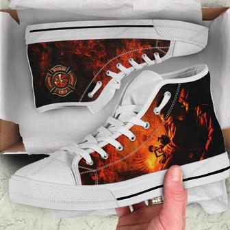 Firefighter High Top Shoes - Monsterry