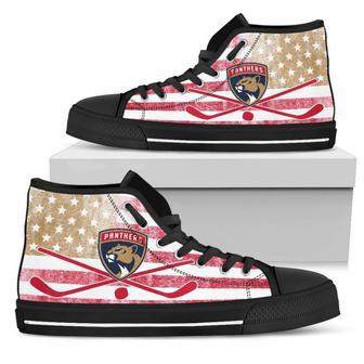 Flag Rugby Florida Panthers High Top Shoes | Favorety CA