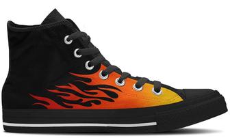 Flames High Tops - Monsterry AU