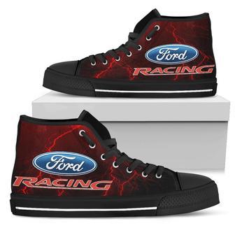 Ford Racing Thunder High Top Shoes Red | Favorety DE