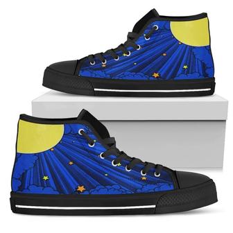 Full Moon High Top Shoes - Monsterry CA