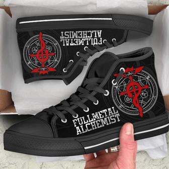 Fullmetal Alchemist High Top Shoes For Fans | Favorety CA