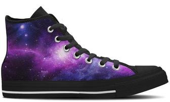 Galaxy High Top Shoes Sneakers - Monsterry