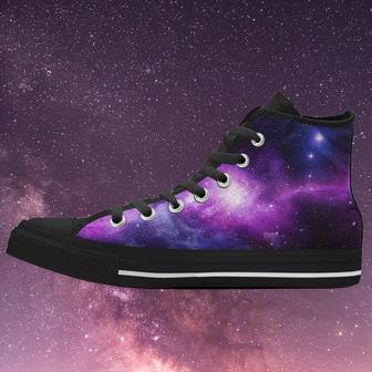 Galaxy Shoes, Cosmos High Tops, Galaxy Sneakers, Christmas Gift, Galaxy All Star Shoes, Kicks Shoes,Custom - Monsterry UK