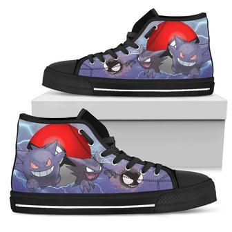 Gengar Sneakers Pokemon High Top Shoes For Fan High Top Shoes | Favorety UK