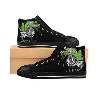 Gift Ideas Rick And Morty High Top Shoes | Favorety AU