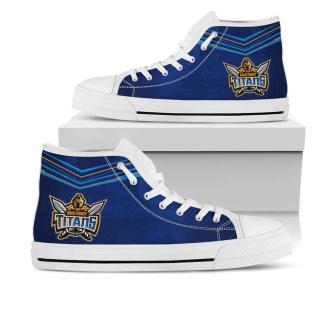 Gold Coast Titans High Top Shoes Nrl - Monsterry AU